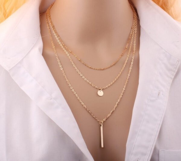 chain multi-layer necklace - Image 4