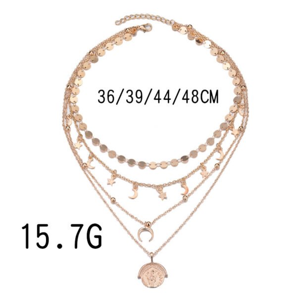 Moon Pentagram Necklace - Image 5