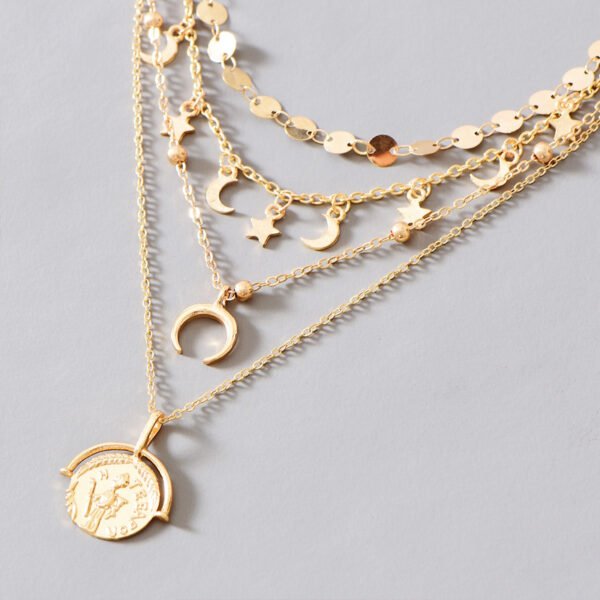 Moon Pentagram Necklace - Image 2