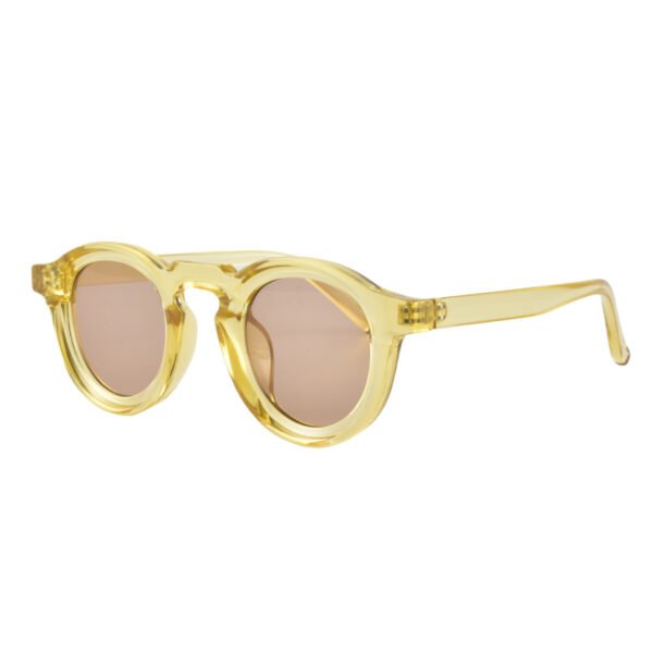 Sunshade Face Personalized Retro High-grade Round Sunglasses - Image 10