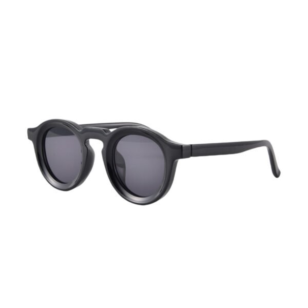 Sunshade Face Personalized Retro High-grade Round Sunglasses - Image 2