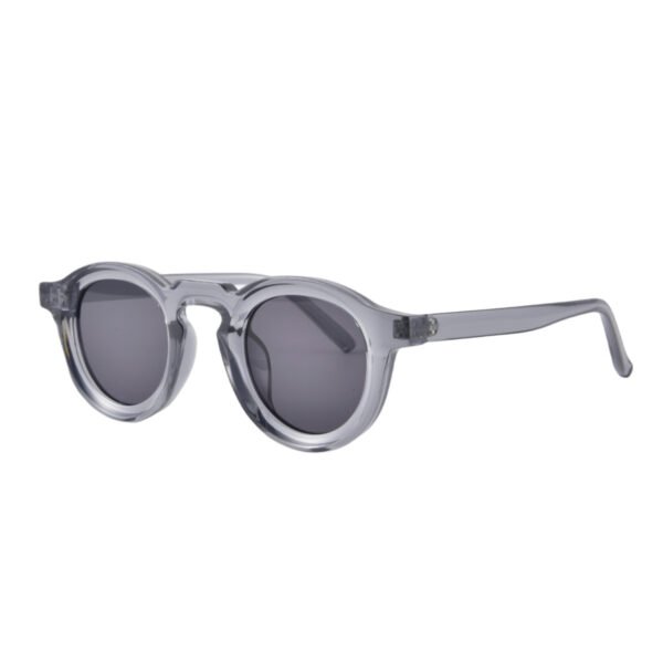 Sunshade Face Personalized Retro High-grade Round Sunglasses - Image 3