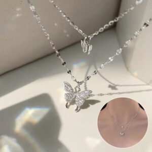 Double Butterfly Pendant