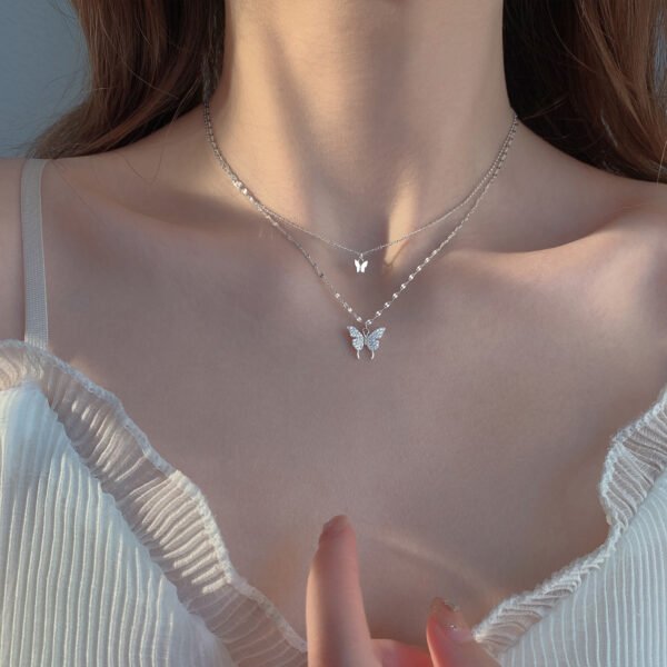 Double Butterfly Pendant - Image 8