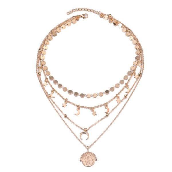 Moon Pentagram Necklace - Image 3